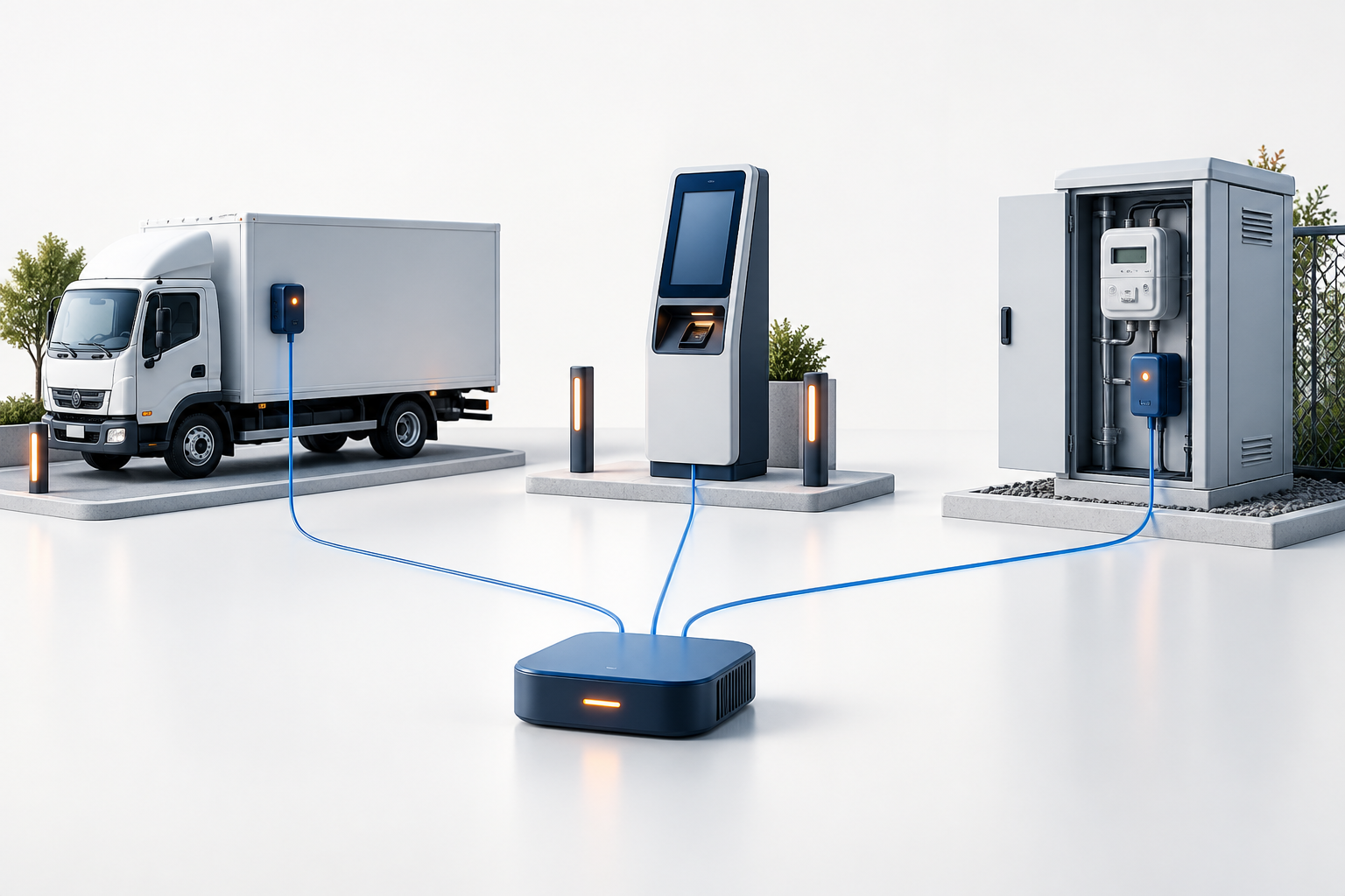 Aplicaciones de Global IoT SIM: flotas, terminales POS y contadores inteligentes
